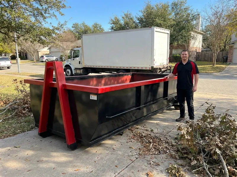 Yard Waste and Storm Debris Dumpsters in Austin, TX